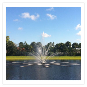 3 Tier Water Fountains, 3 Horse Power Floating Fountains and Lake Fountains